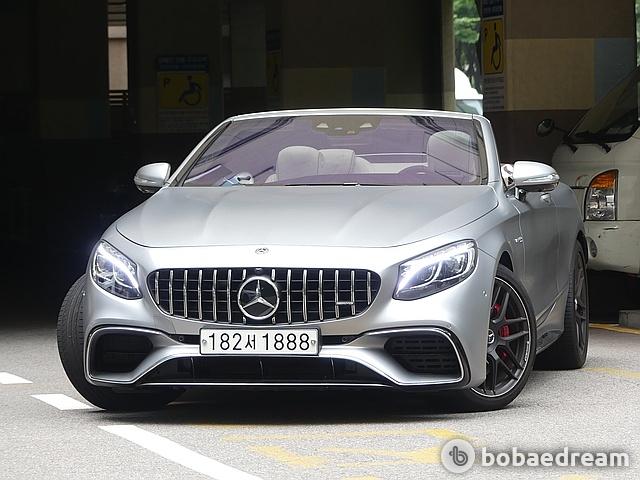 2018 벤츠 S63 Amg 4매틱 플러스 카브리올레 중고차 | 보배드림 사이버매장