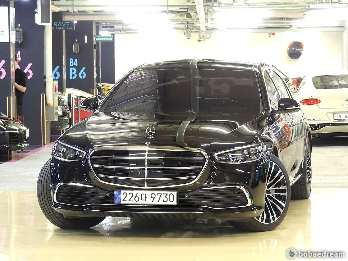 벤츠 S580L 4매틱 2021 검정색 사진 1