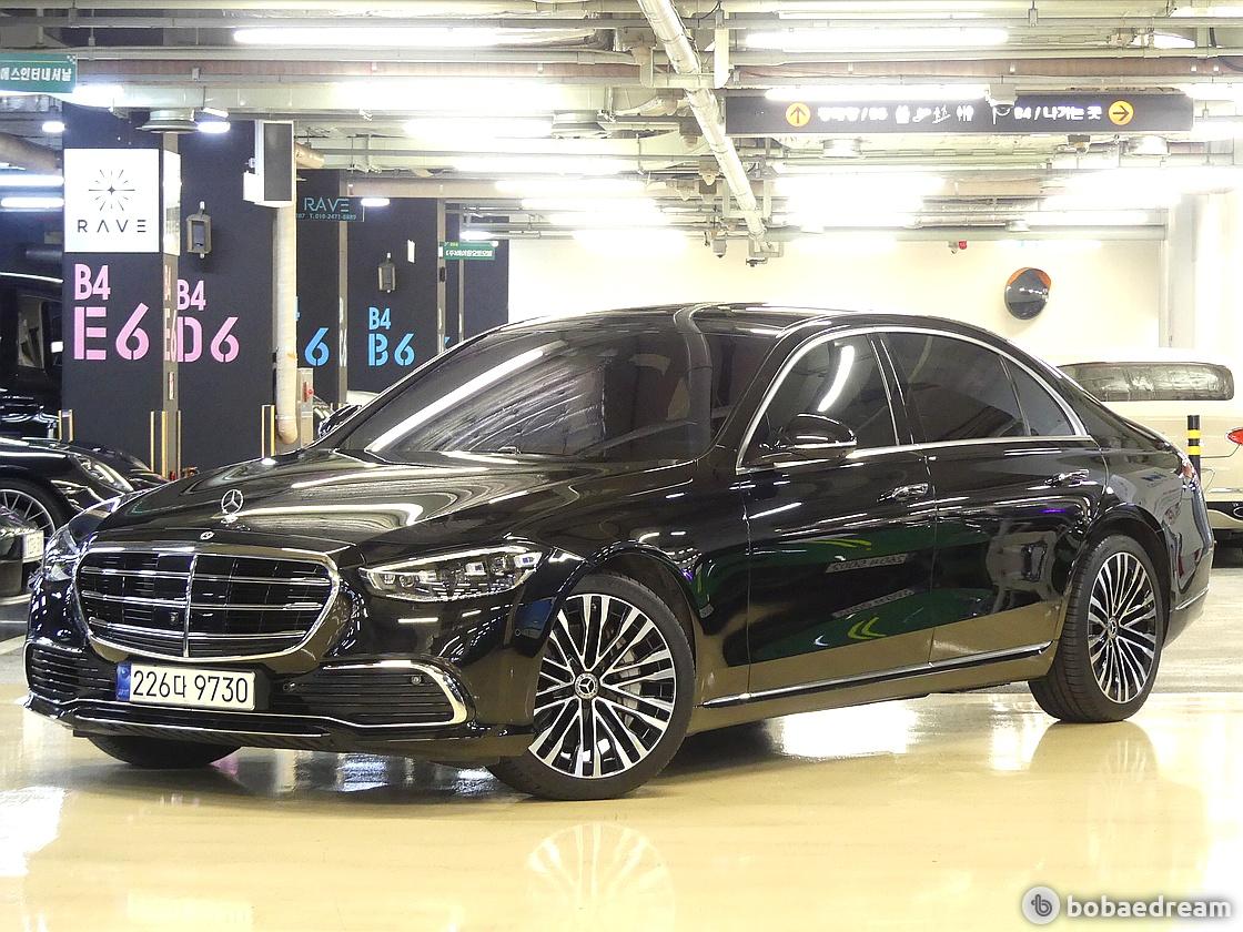 벤츠 S580L 4매틱 2021 검정색 사진 2