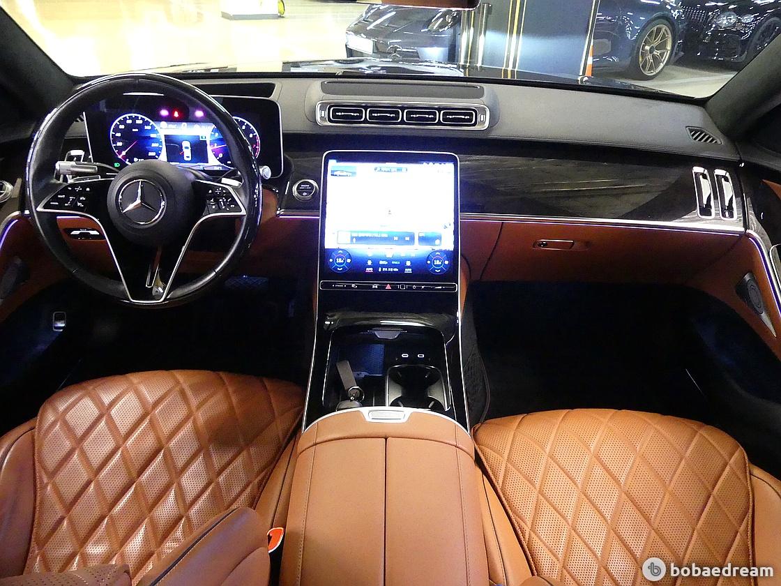 벤츠 S580L 4매틱 2021 검정색 사진 7
