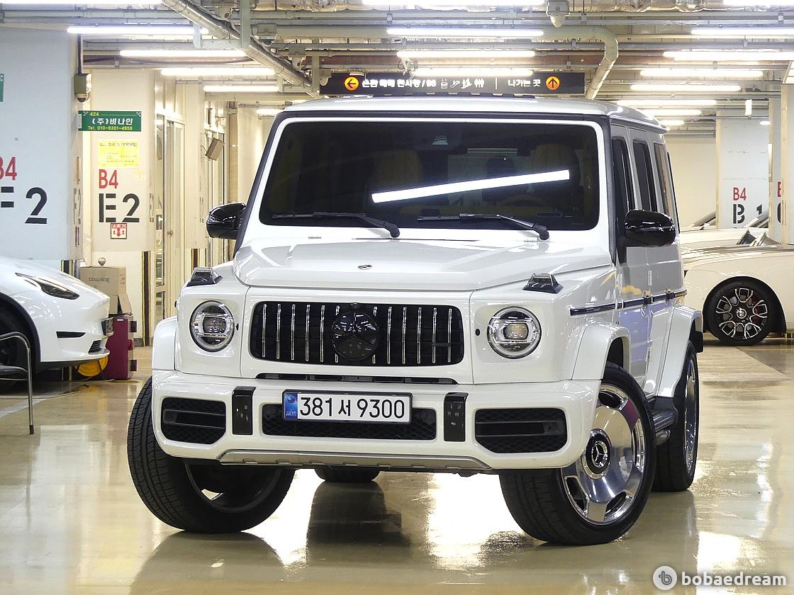 벤츠 G63 AMG 2021 흰색 사진 1