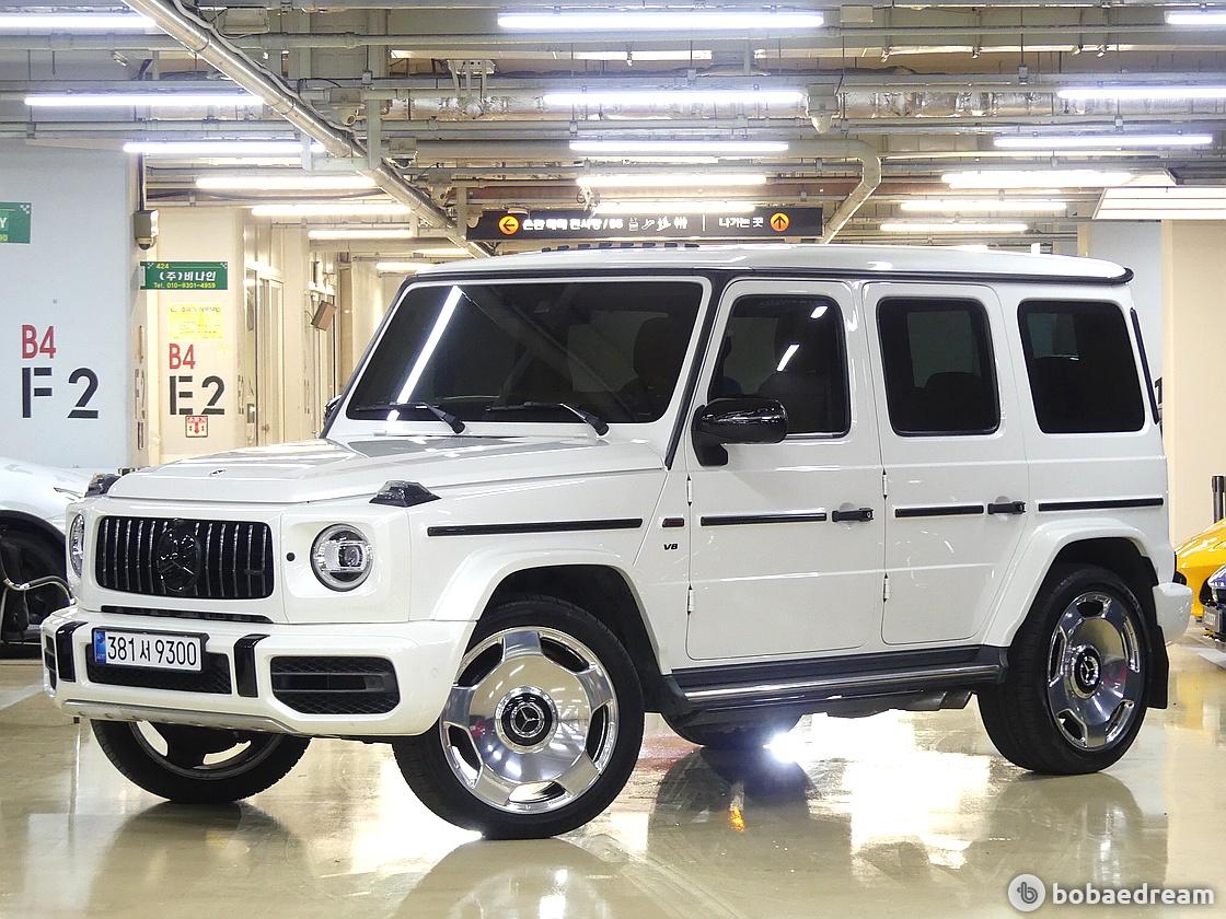 벤츠 G63 AMG 2021 흰색 사진 2