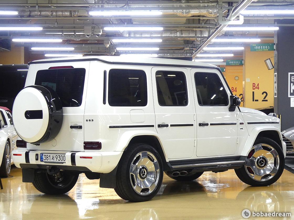 벤츠 G63 AMG 2021 흰색 사진 3