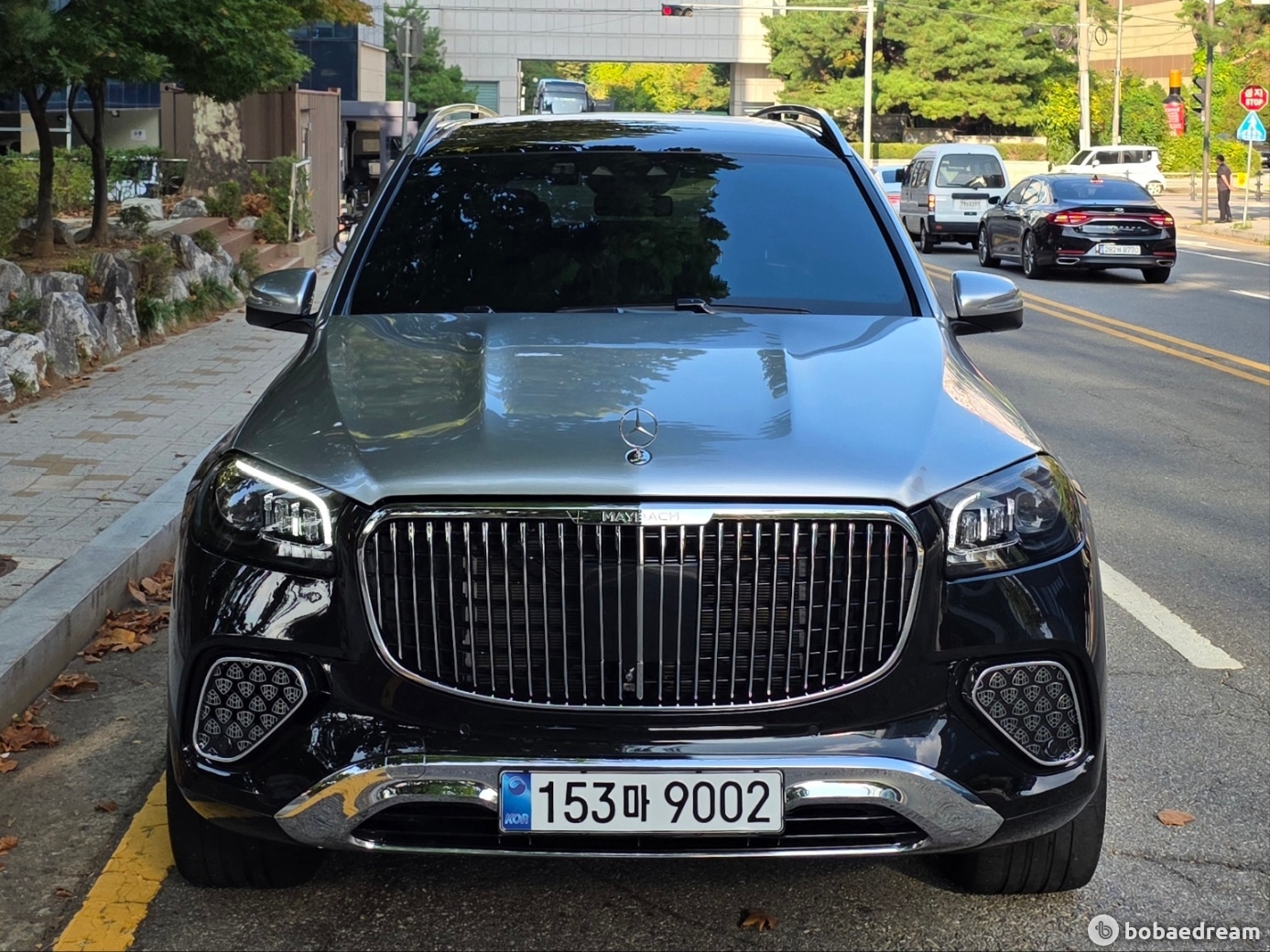 벤츠 GLS 580 4매틱 2024 검정색 사진 1