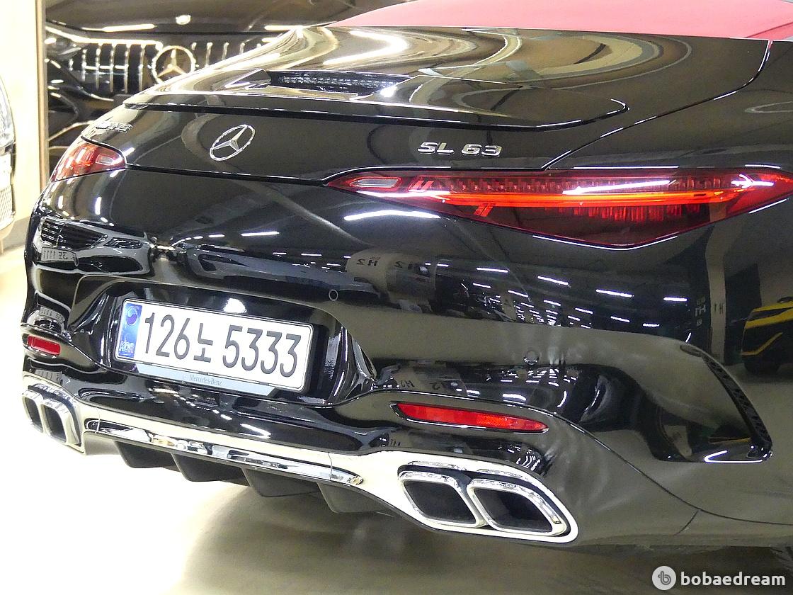 벤츠 SL63 AMG 4매틱+ 2024 검정색 사진 7
