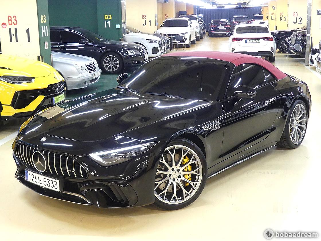 벤츠 SL63 AMG 4매틱+ 2024 검정색 사진 8
