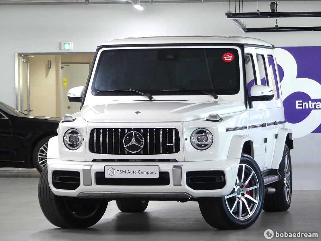 벤츠 G63 AMG 2020 흰색 사진 1