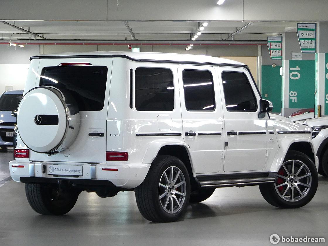 벤츠 G63 AMG 2020 흰색 사진 3