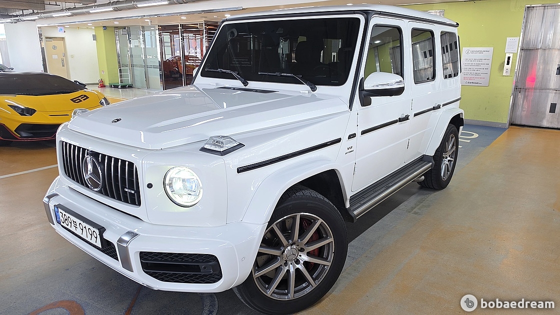 벤츠 G63 AMG 2021 흰색 사진 2