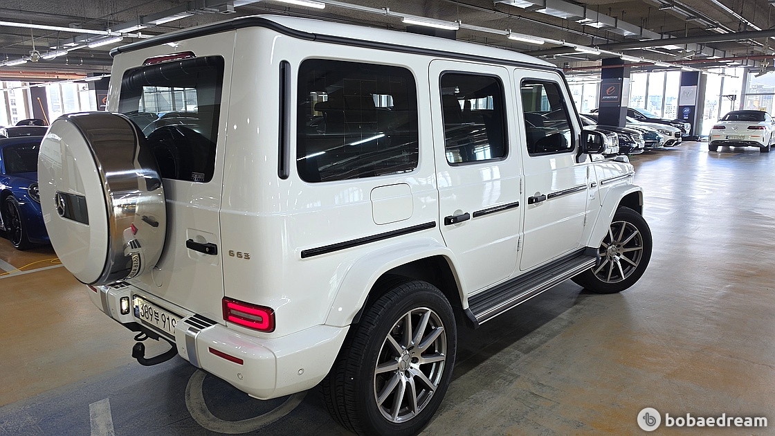 벤츠 G63 AMG 2021 흰색 사진 3