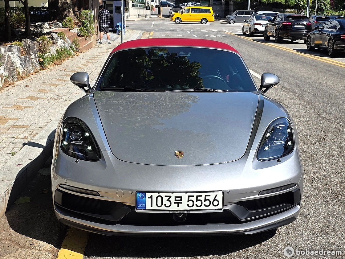 포르쉐 718 박스터 4.0 GTS 2021 은색 사진 1