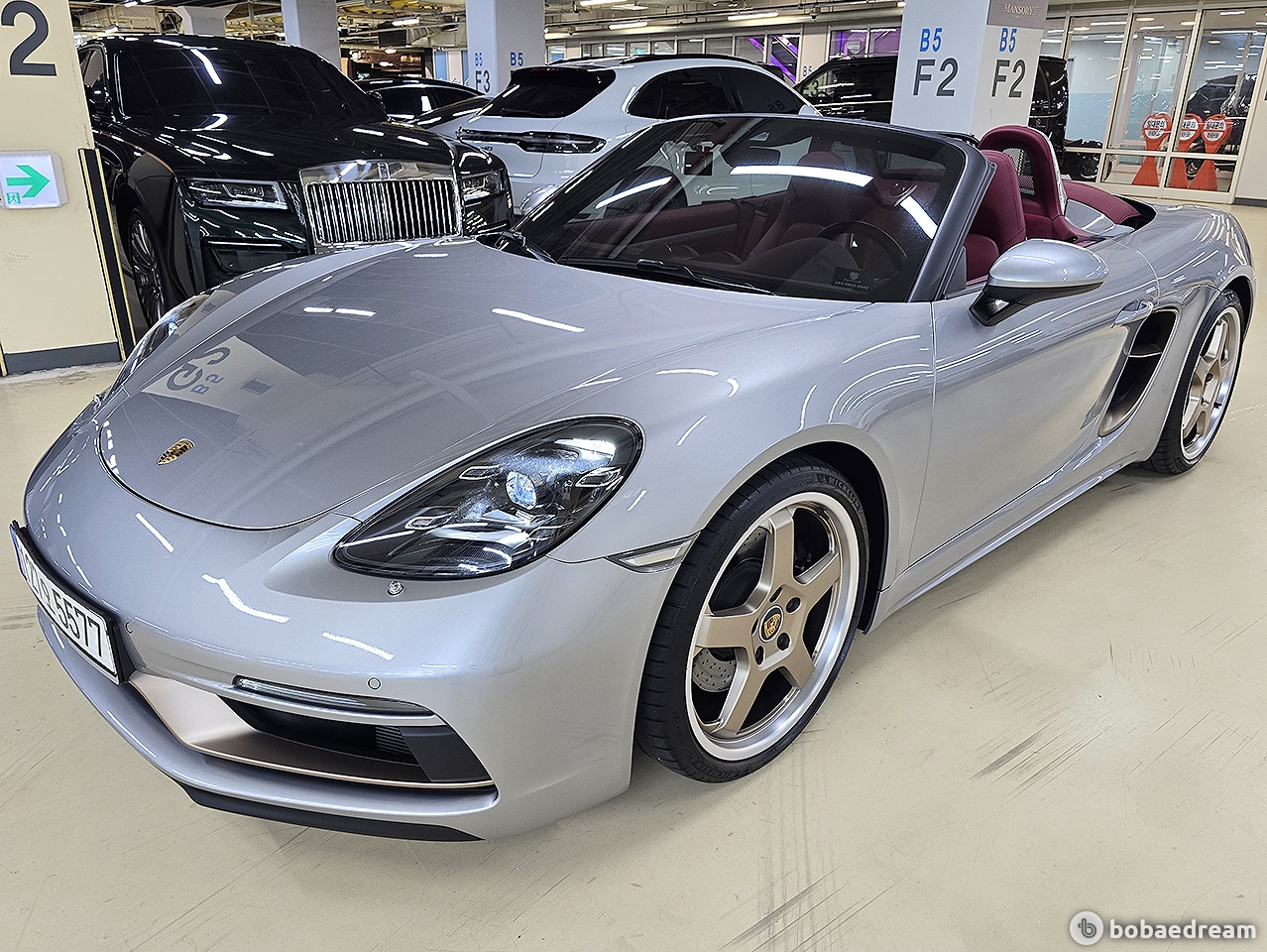 포르쉐 718 박스터 4.0 GTS 25주년 2021 실버 사진 1