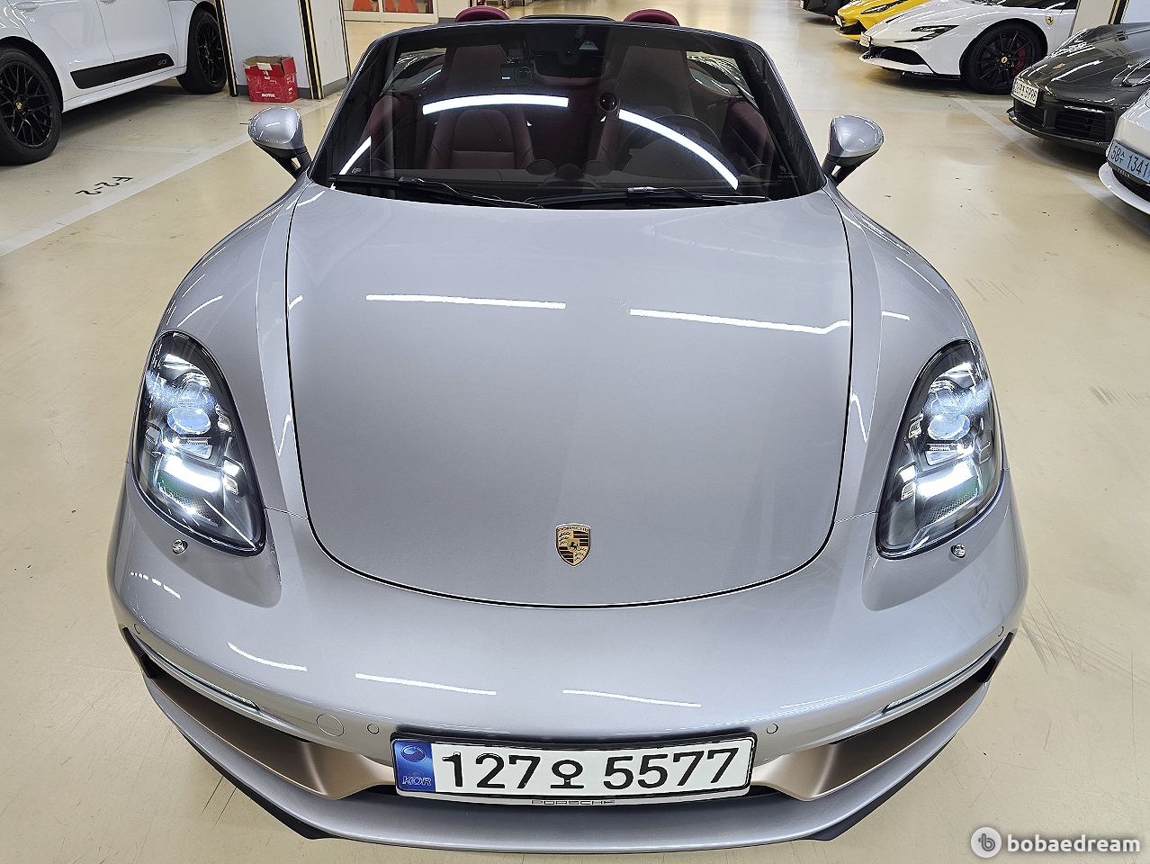 포르쉐 718 박스터 4.0 GTS 25주년 2021 실버 사진 5