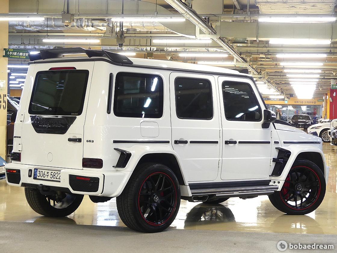 벤츠 G63 AMG 2020 흰색 사진 3