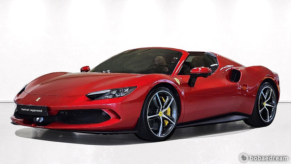 페라리 296 GTS 3.0 PHEV 2024 Rosso Imola 사진 1