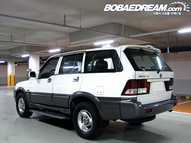 2002 쌍용 뉴 무쏘 230S 7인승 CT 고급형 중고차 | 보배드림 사이버매장