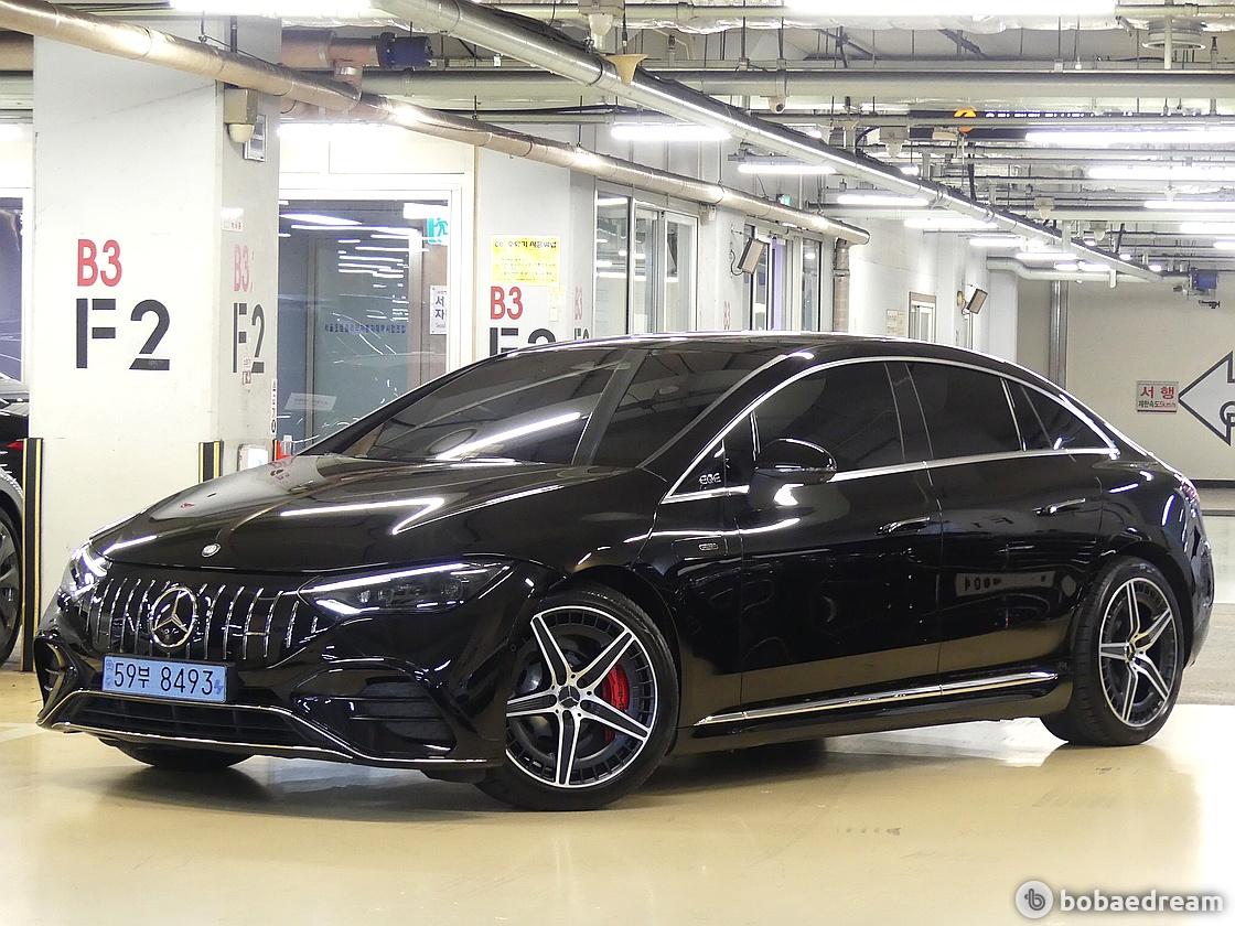 벤츠 EQE 53 AMG 4매틱+ 2025 검정색 사진 2