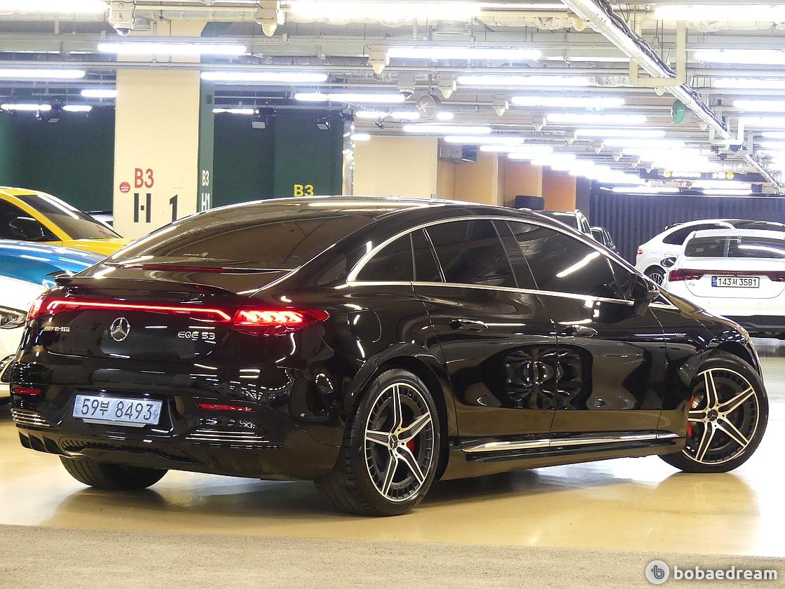 벤츠 EQE 53 AMG 4매틱+ 2025 검정색 사진 3